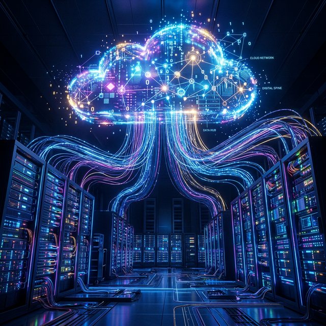 Abstract Cloud Computing Catalyst Visualization